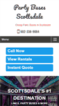 Mobile Screenshot of partybusesscottsdale.com